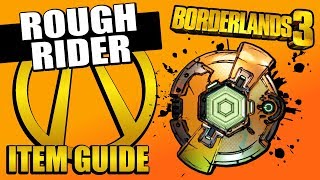 Borderlands 3  Rough Rider Legendary Item Guide POSTPATCH DEDICATED DROP [upl. by Campos]