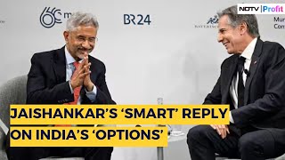 WATCH S Jaishankar’s Viral Statement On Russia Ukraine War amp India Having ‘Multiple Options’ [upl. by Ylloj512]