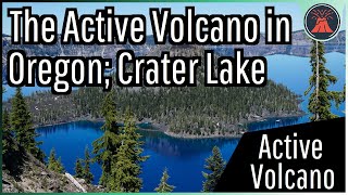 The Active Volcano in Oregon Crater Lake [upl. by Llireva]