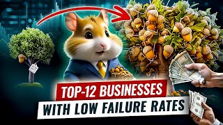 Hamster Rating Top12 Businesses with low failure rates [upl. by Memory]