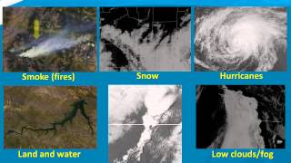 Visible satellite imagery [upl. by Okram]