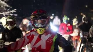 7 Snow Speed Hill Race 2018 Rauris Mx Team Goisern [upl. by Lellih]