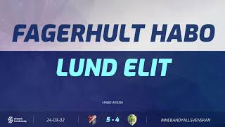 Highlights Allsvenskan Södra Fagerhult Habo IBK  IBK Lund Elit [upl. by Zenobia]