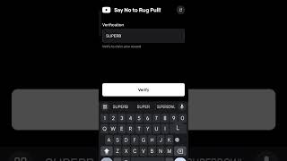 SAY NO TO RUG PULL BLUM AIR DROP CODE [upl. by Mihcaoj]