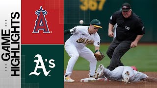 Angels vs As Game Highlights 9223  MLB Highlights [upl. by Devehcoy]