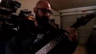 Candlemass  Bewitched guitar riff tutorial [upl. by Mullins]