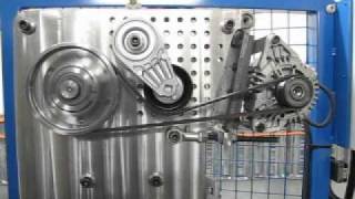 Solid pulley vs NULINE Overrunning Alternator Pulley OAP [upl. by Bruckner778]