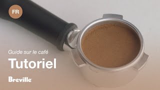 The Bambino™  Guide du tassage du café pour réussir un espresso parfait  Breville CAFR [upl. by Irrem]