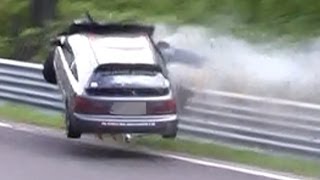 Nordschleife 2013 Big Crash amp Fail Compilation Nürburgring Touristenfahrten VLN 24H [upl. by Anawaj]