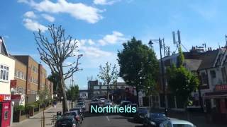 Route E3  HD Full Visual Greenford BroadwayChiswick Edensor Road [upl. by Alaikim]