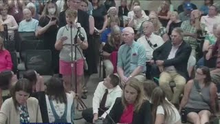 Wauwatosa schools sex ed curriculum vote draws crowd  FOX6 News Milwaukee [upl. by Hutchings]