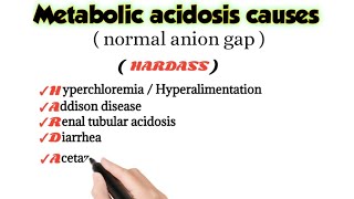 normal anion gap metabolic acidosis [upl. by Aelanej]