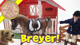 Breyer Horse Classic Barn Butch Stepped In Something [upl. by Watters]