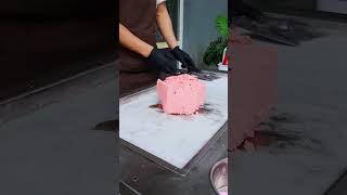 Pink IceCream Manufacturing Process shorts [upl. by Aneeroc]