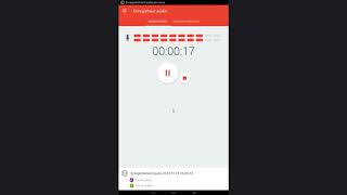 Audio Recorder  Présentation de lapplication Android [upl. by Eveline]