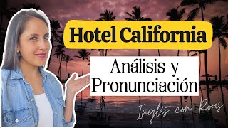 Inglés con canciones  Hotel California [upl. by Narruc]