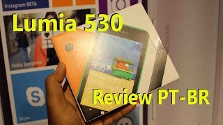 Review Nokia Lumia 530 Português [upl. by Libenson]