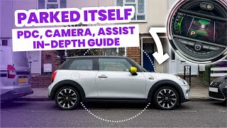 MINI Cooper SE  Electric F56 Parking Assistant amp Reversing Camera Settings Explained InDepth [upl. by Adnoryt]