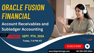 Learn Oracle Fusion Financial  Account Receivables and Subledger Accounting [upl. by Ille]