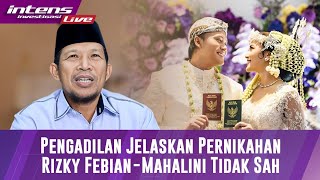 BREAKING NEWS Pernihakan Mahalini Dan Rizky Febian Tidak Sah Di Mata Hukum Ini Penjelasan Humas [upl. by Steinway]