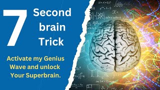 🧲Unlock Your Superbrain this 7 second brain trick  100 Time Fast Manifestation Technic [upl. by Leiad]