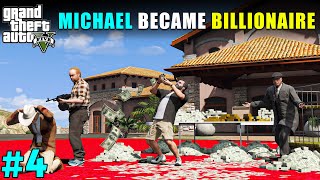 MICHAEL BECAME RICHEST PERSON IN LOS SANTOS  GTA V GAMEPLAY 4  TECHNO GAMERZ GTA 5 [upl. by Jair892]