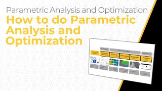 How to do Parametric Analysis and Optimization — Lesson 3 [upl. by Ardnola993]