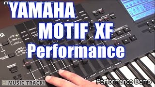 YAMAHA MOTIF XF Performance Demo amp Review English Captions [upl. by Hoffert175]