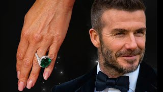 Collection Worth Millions Victoria Beckhams 17 Engagement Rings [upl. by Fife]