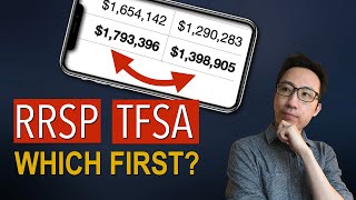 RRSP vs TFSA Which One First [upl. by Yrallam]