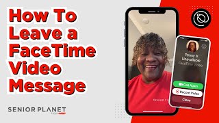 How to Leave a Facetime Video Message with an iPhone [upl. by Donn]