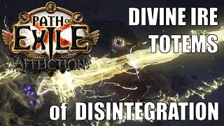 PoE 323 Divine Ire Totems Guide with Leveling Guide  new Transfigured Gem is Extremely Powerful [upl. by Nazarius]