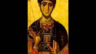 Saint Demetrios apolytikion English subtitles [upl. by Huey908]