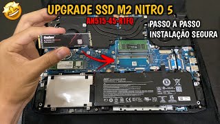 Upgrade SSD M2 no Acer Nitro 5  Instalação Passo a Passo [upl. by Pilloff]