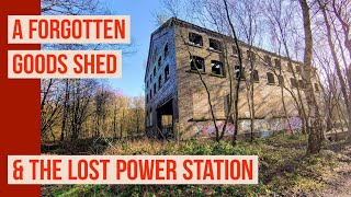 A forgotten Goods Shed amp The Lost Power Station in the Woods [upl. by Ahsek671]