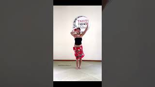 Polynesian Dance Ori TahitiTahitian Dance Workout FitnessTutorial Basic Step Cardio タヒチアンダンス [upl. by Flossy852]