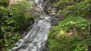 Big Canoe GA Hiking Nature Valley Pt 2 Lower Falls Cabin Loop Upper Falls Jeep Trail [upl. by Swithin]