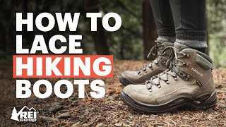 How to Lace Hiking Boots [upl. by Oterol]