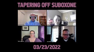 Tapering Off Suboxone [upl. by Greeson]