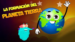 Formación Del Planeta Tierra  Cómo Se Formó La Tierra  Vídeos Educativos  Ciencia Para Niños [upl. by Eneres623]