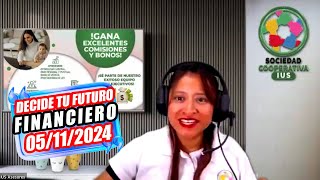 Decide Tu Futuro Financiero 05112024 IUSAsesores AseguramientoIMSS [upl. by Nakre24]