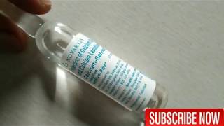 Calcium Sandoz Injection use and side effect review in hindi Medicine [upl. by Atlanta]