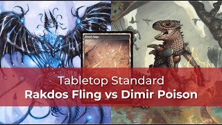 Store Championship Final Dimir Poison vs Rakdos Lizards  BLB Standard  MTG [upl. by Adley]