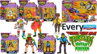 Every TMNT Mutant Mayhem Playmates Toys Teenage Mutant Ninja Turtles Movie Action Figures [upl. by Irrej555]