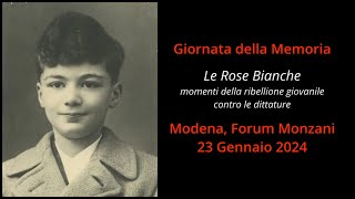 Le Rose Bianche  Giornata della Memoria 2024 clip2 di anteprima  OLOGRAMMA Musica e Parole [upl. by Naimerej942]