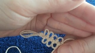 How to Tie an Alternating Larks Head Knot with Loops [upl. by Loria]