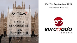 EVROMODA SHOES 1517 SEPTEMBER 2024 MICAM MILANO FAIR [upl. by Dearr]