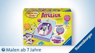 Ravensburger Malen nach Zahlen Fantastic Atelier [upl. by Neelrad]