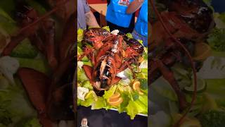 seafood lobstering lobster foodie orangelobster food [upl. by Lak]