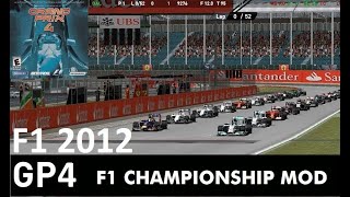 GP4 2012 F1 MOD  GP4 2012 MOD  2012  GP4  Grand Prix 4  Formula 1  F1  Game  F1 Racing gp4 [upl. by Sally]